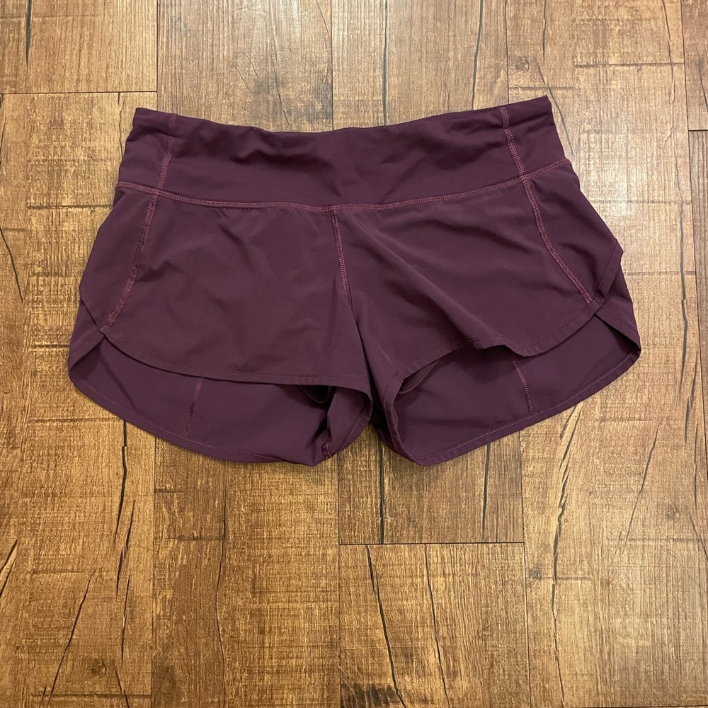 Lululemon speed up short 2.5 inches